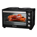 Portable Kitchen Benchtop Oven | 30L Convection Oven Electric Fryer Bake Grill 1600 Hotplates