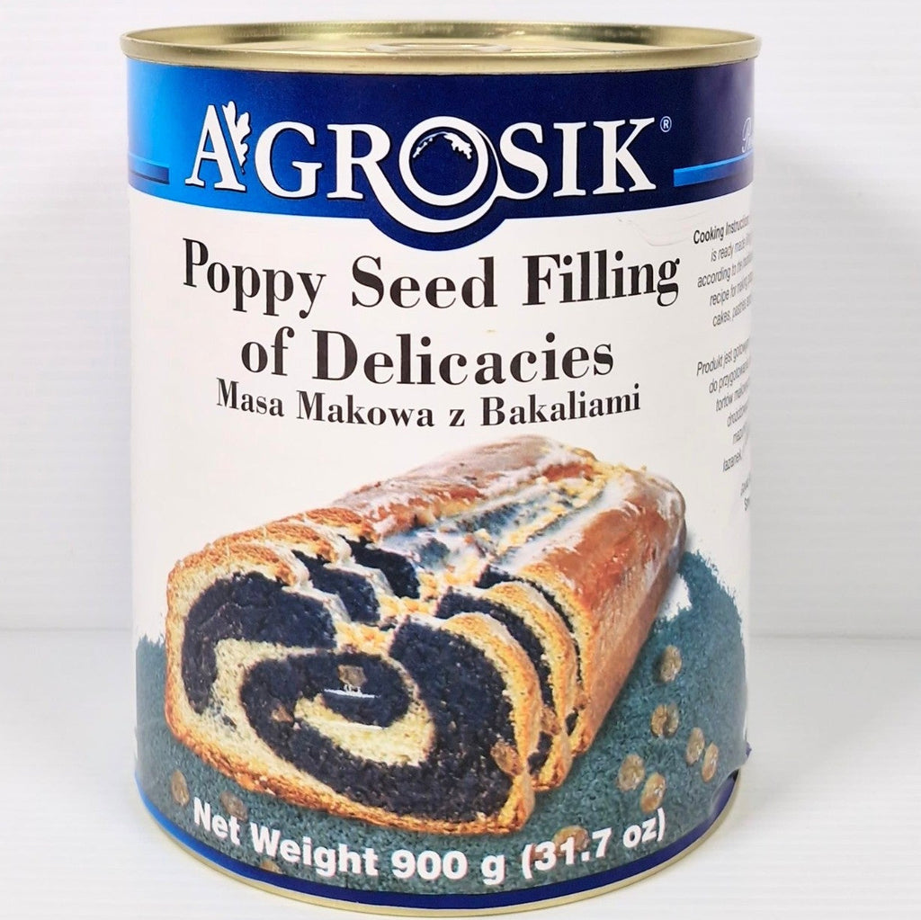 Poppy Seed Cake Pastry Baked Goods Filling 900g Next Day Postage Made In Poland By A-Grosik