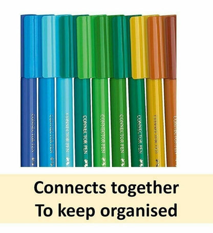 Faber Castell Connector Pen Cube - 48 Pack