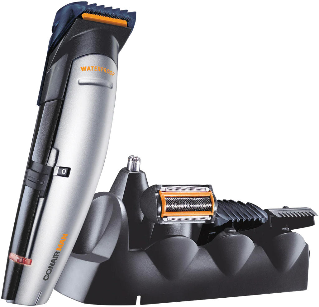 Conair All-In-One Men's Cordless Groomer | Cord Fee Shaver Razor Rechargeable Clipper Beard Trimmer