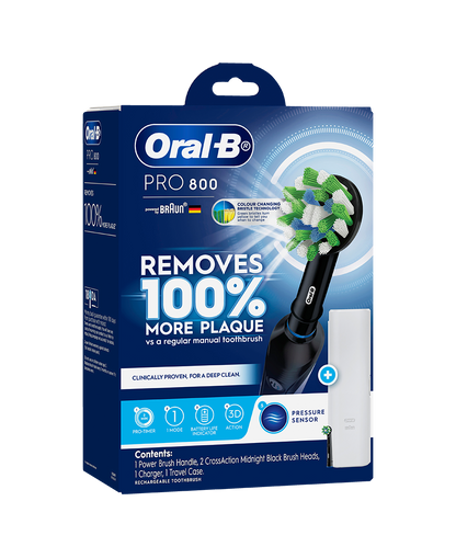 Oral-B Electric Toothbrush | Cordless Teeth Tooh Brushing | 3D Cleaning 3 Brushing Modes | Travel Case and Charger