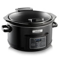 Sunbeam Slow Cooker 4.7L Soup Stew Curry Maker | Culinary Serving Ceramic Pot Oven-Safe, Cooker Home Cooking Appliance, 3 Heat,