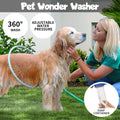 Pet Dog Washer Shower DIY Handheld Hoop Hair Fur Wash Puppy 360 Easy Washing Hoop