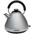 Morphy Richards 1.5L Electric Kettle Cordless Hot Water Jug Boiler - Kitchen Appliance Steel Grey