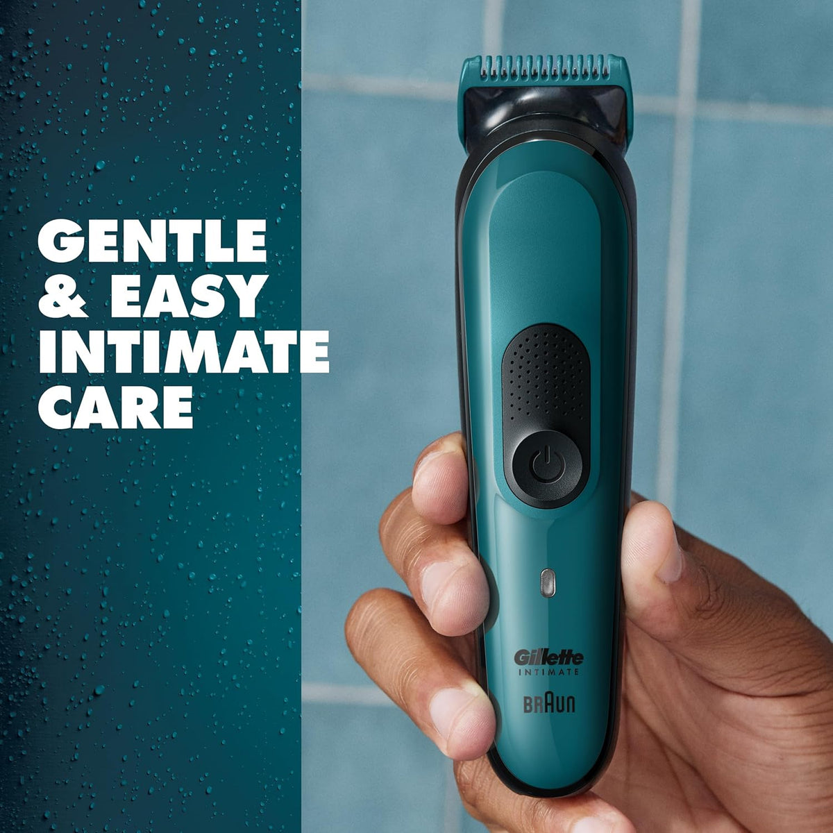 Gillette Intimate Body Trimmer Waterproof Cordless Shaver Groin Private Hair Trimmer Waterproof Shaving