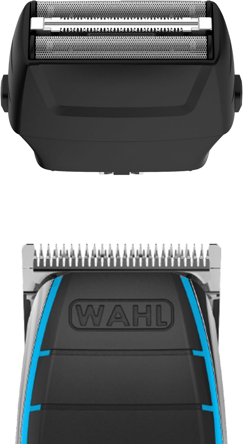 Wahl Cordless Hair Clipper Men's Home Barber DIY Haircut Haircutting Set 15 PC