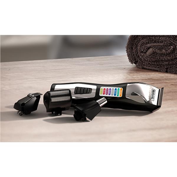 Wahl Cordless Beard Men's Mustache  Stubble Trimmer Rechargeable Clipper Shaver Razor 1.5-13mm