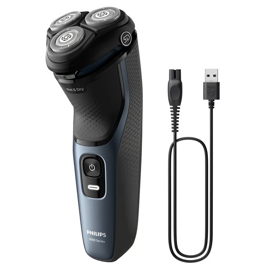 Philips Wet & Dry Electric Shaver, Cordless Rechargeable Men's Daily Razor, Pop-Up Trimmer