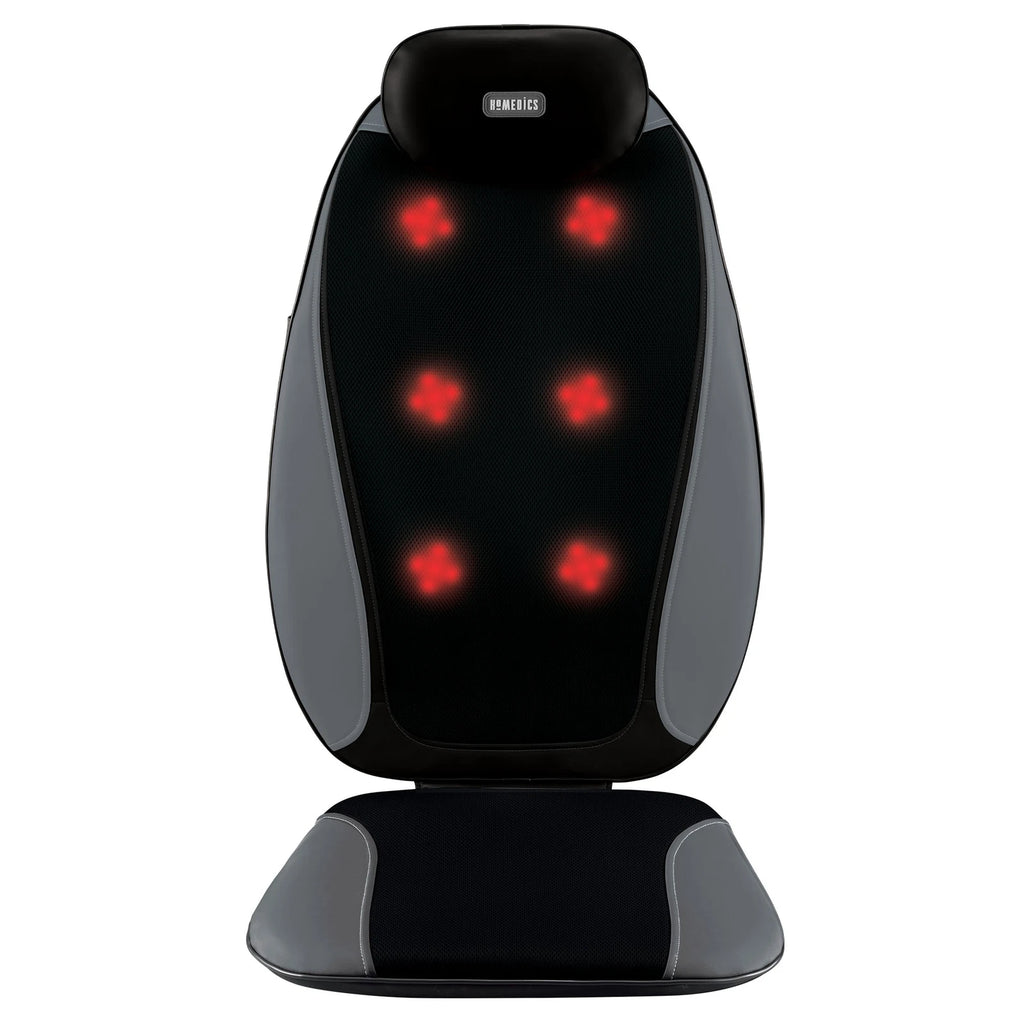 Homedics Shiatsu Body Massager | Back Neck Body Massage Chair Heat Cushion Pad