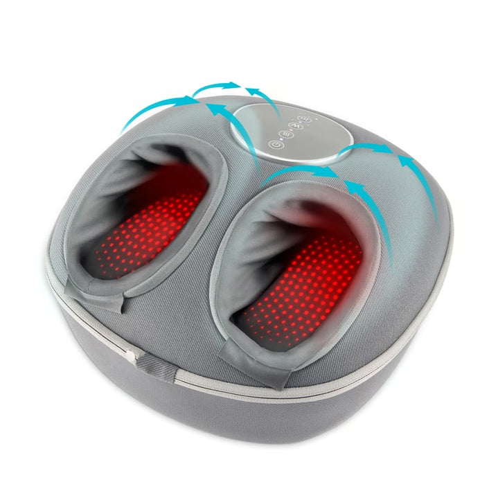 Homedics Shiatsu Heated Foot Massager | Deluxe Heating Feet Soothing Massage