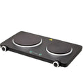 Westinghouse Electric Portable Dual Hot Plate Stove | Cooktop Cooker Kitchen Hotplate Caravan Cooking