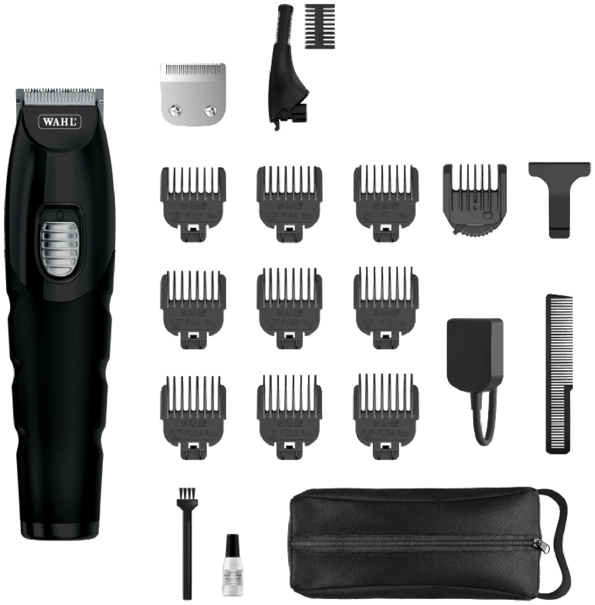 Wahl Multi Trimmer Men's Lithium-Ion Hair Clipper Cordless Haircutting Kit - 2 Hours Cordless Charge - Rechargeable Trimming Haircut Set