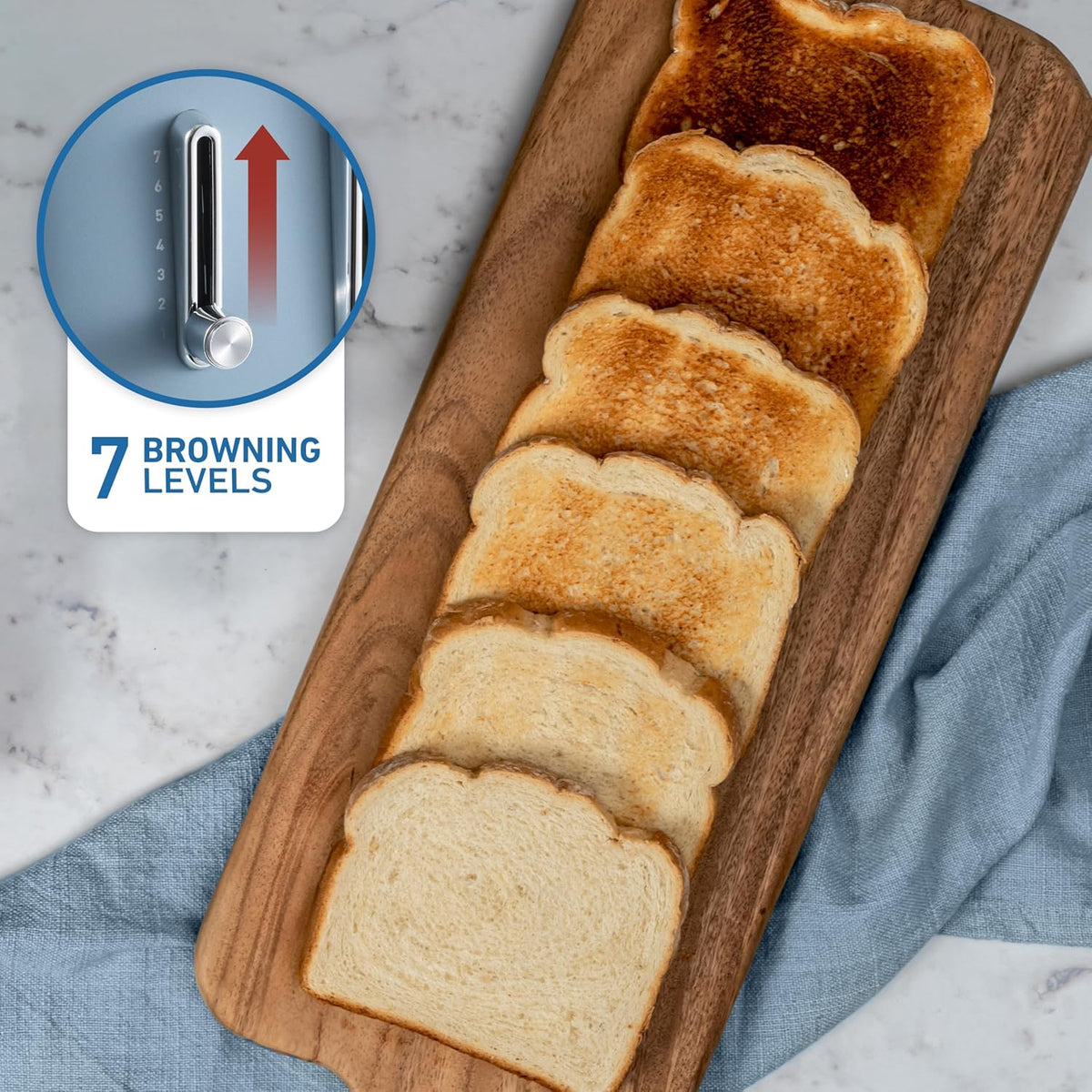 Vintage 4 Slice Toaster Electric Browning Levels Crumpets Bagels Toasting High Lift Lever Crumb Bread