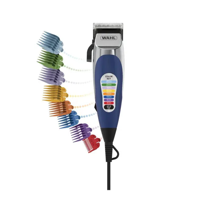 Wahl Men's Hair Clipper Set | Electric Color Pro Hair Cutting Shaver Home Barber Set