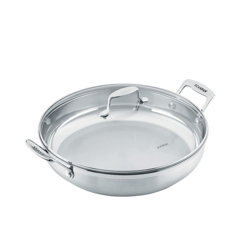 Scanpan Impact Frypan 32cm Sainless Steel Skillet Saucepan Frying Pan