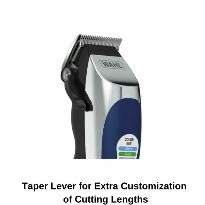 Wahl Men's Hair Clipper Set | Electric Color Pro Hair Cutting Shaver Home Barber Set
