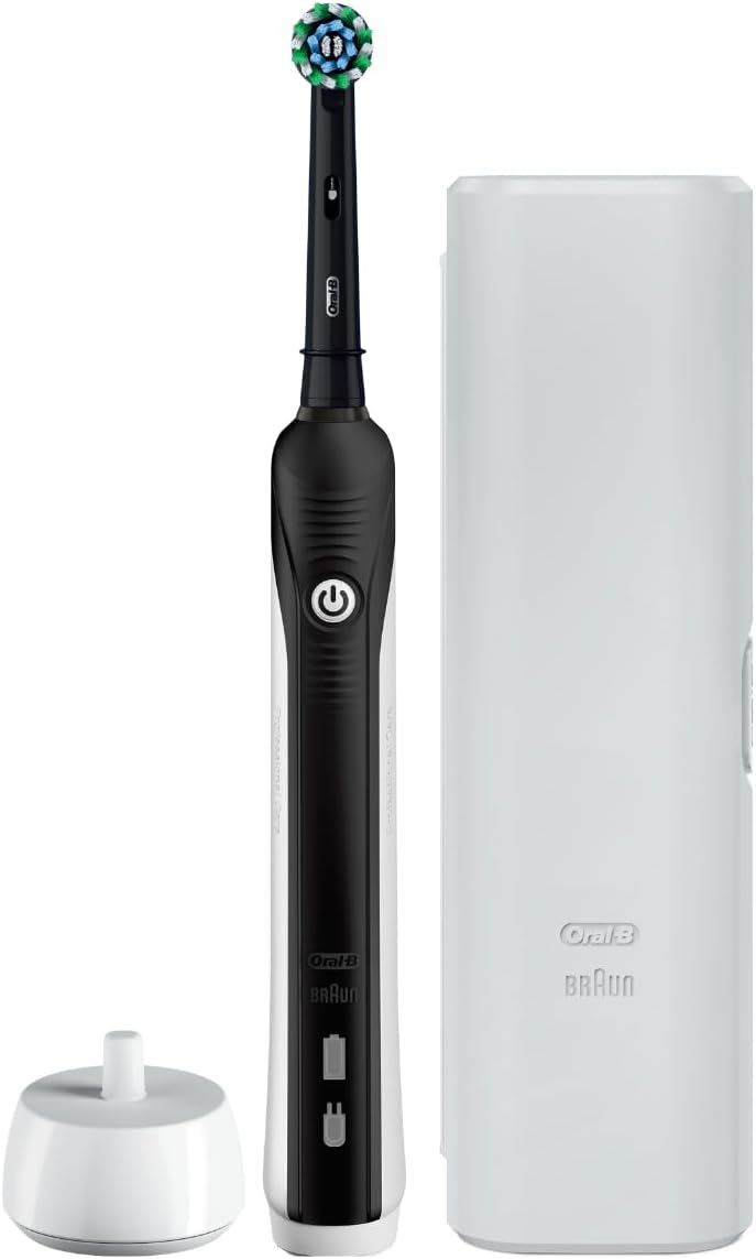 Oral B Electric Toothbrush Rechargeable Tooth Brush - Daily Clean Mode 2 Minute Timer - Deep Clean Rotating Brush Head