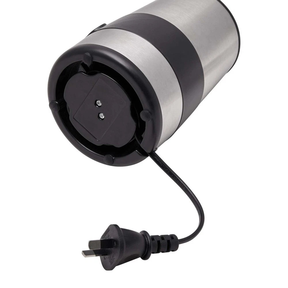 Electric Spice Grinder Herb Nut Coffee Bean Grinding Machine, Auto Spice Herb Grinding, Stainless Steel Durable Kitchen Appliance