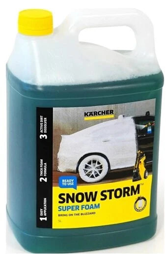 Karcher 5L Snowstorm Super Foam Detergent Car Washer for Pressure Cleaner