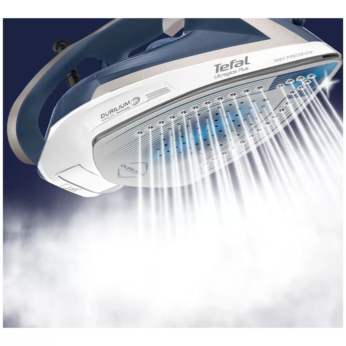 Tefal 2400W Extra Steam Iron Ironing Press | Clothes Steam Shirt Crease Remover | Scratch Resistant Soleplate