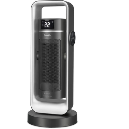 Breville Ceramic Heater | 2000W Indoor Bedroom Room Heating Thermostat Heater | Adjustable | Google Home/Alexa Compatible