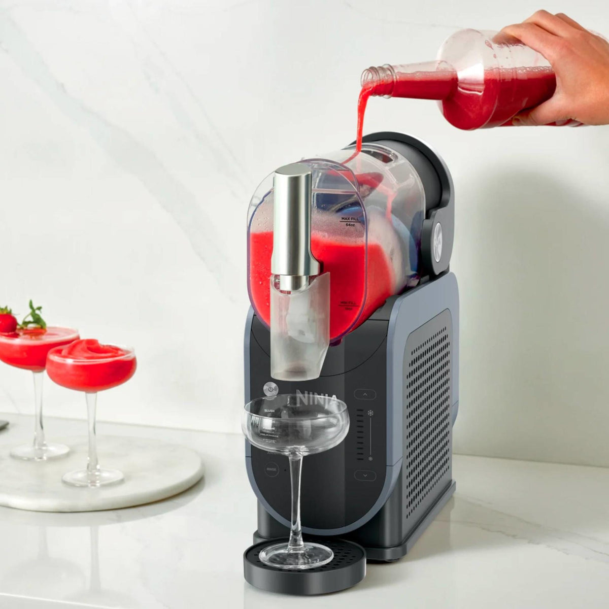 Ninja Slushie Maker | Frozen Beverage Drink Cocktail Mocktail Slushy Machine | Professional Frappe Frozen Coffee Machine