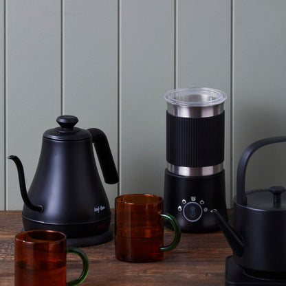 Leaf & Bean Electric Gooseneck Kettle | Electric Retro Vintage Water Jug | 1000W Cordless Kettle