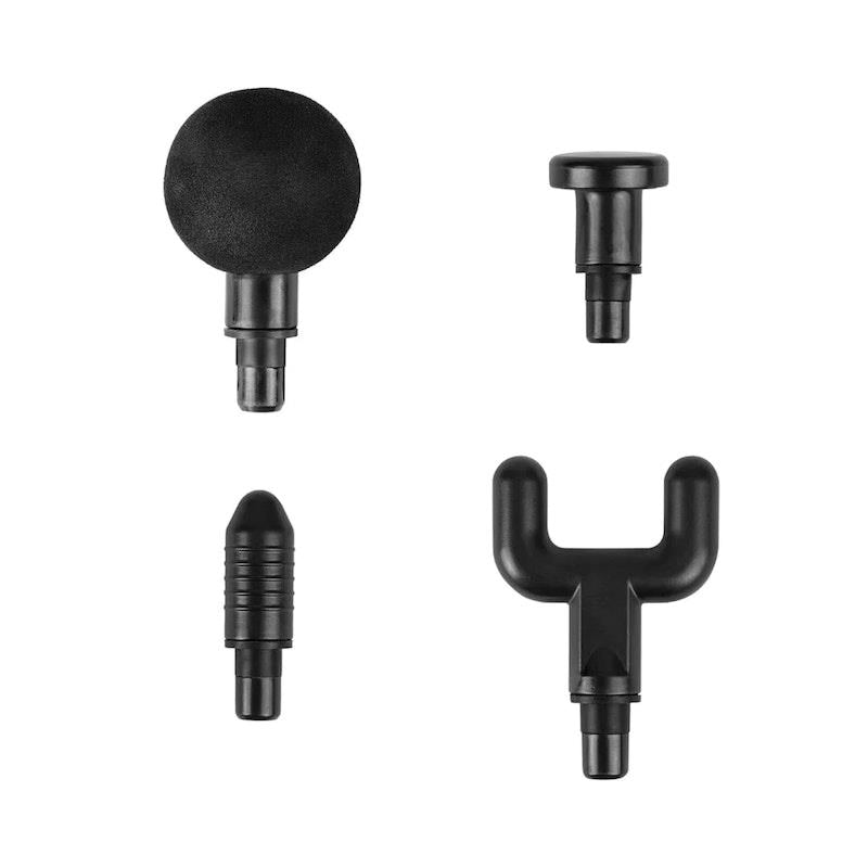 Remology Impact Therapy Massage Gun | Handheld 6 Speed Percussive Massager | Four Heads