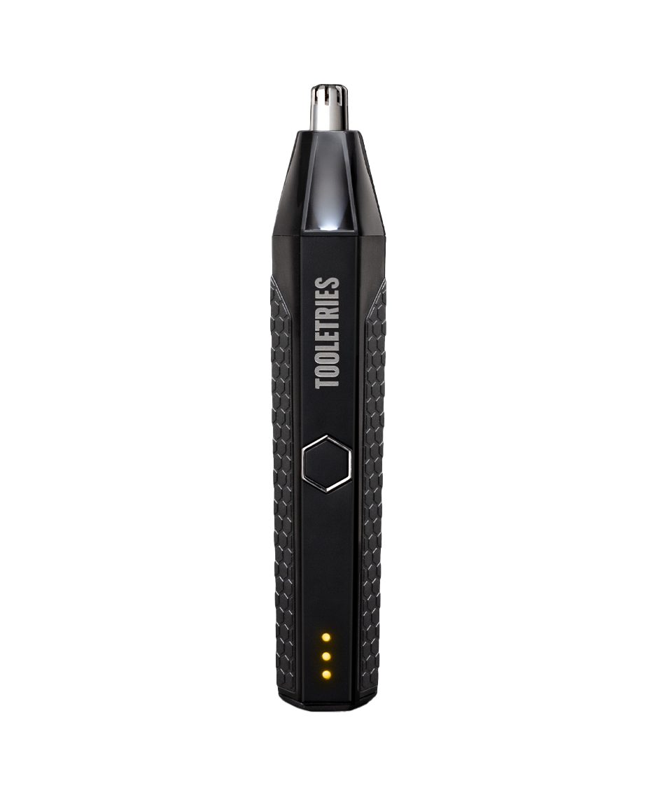 Tooletries The Ranger | Waterproof Nose & Ear Hair Trimmer | LED Spotlight | 7000 RPM