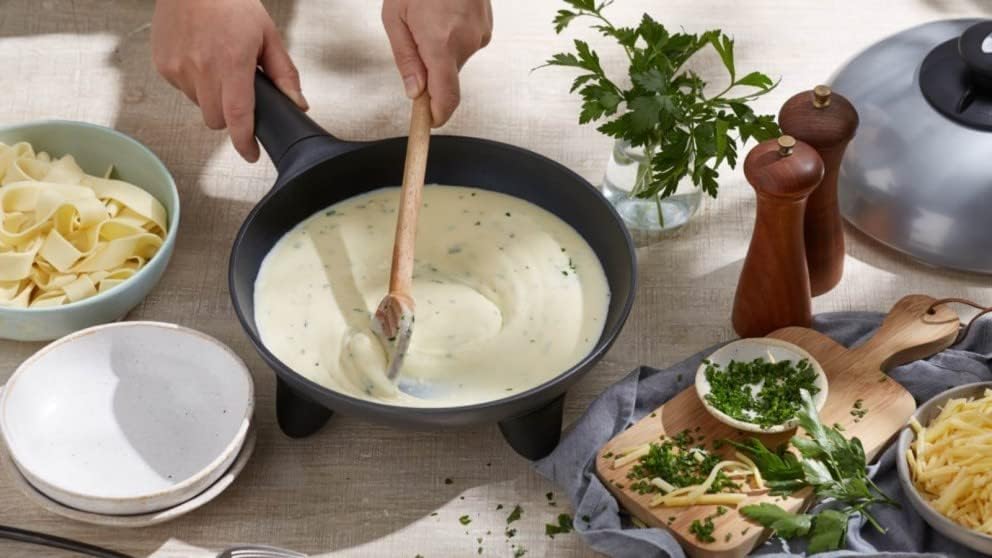 Sunbeam DiamondForce Skillet Electric Non-Stick Frypan Frying Pan with Dome Lid | Portable Cooking Frypan