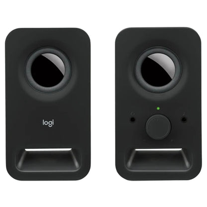 Logitech Computer Speakers | Multimedia 2.0 Channel Laptop Tablet PC Speakers | Stereo Sound Music