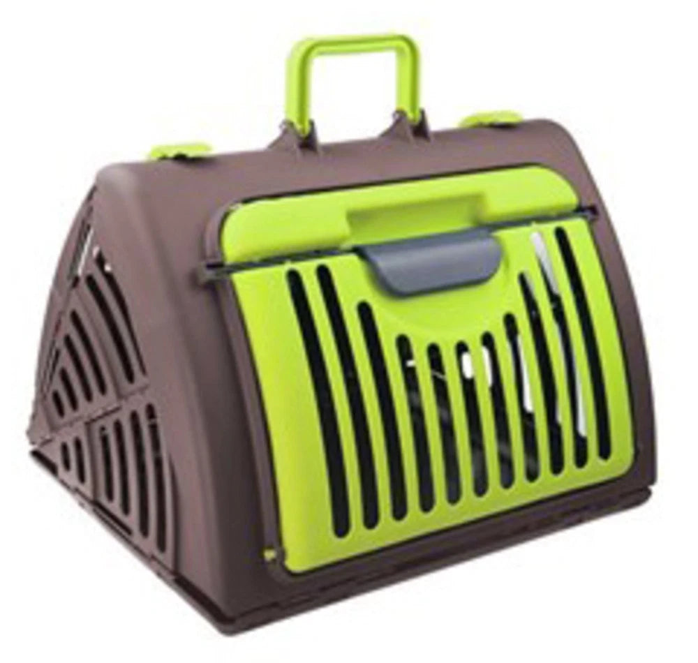Paws N Claws Portable Pet Carrier | Travel Kitten Crate Carry Flexible Cage Dog Cat Rabbit