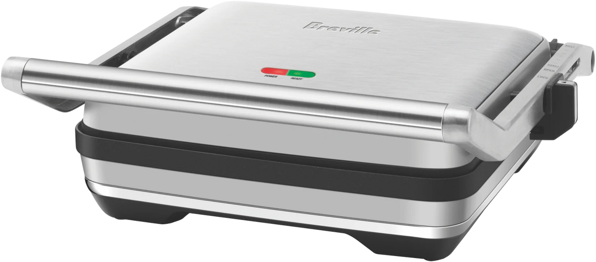 Breville 4 Slice Sandwich Press 2200W Heated Toastie Press Grill Hotplate Non-Stick Cooking Plates