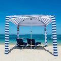 CoolCabanas Large 5.8㎡ Family Sun Shade | Beach Grass Pool Cover Folding Portable Shelter Shade AU