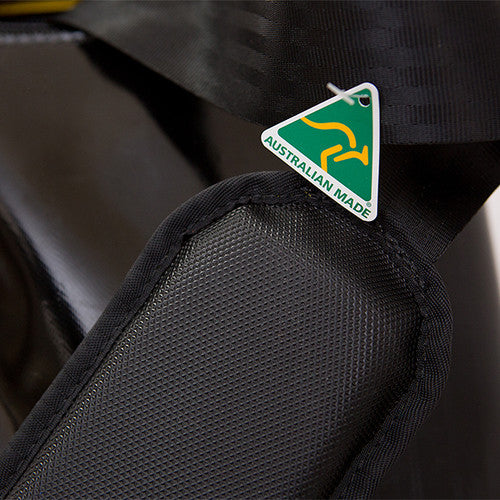 Beehive Lockable Zippable Vinyl Toolbag | Australian Made | Heavy Duty Tool Carrier Side Pockets Storage