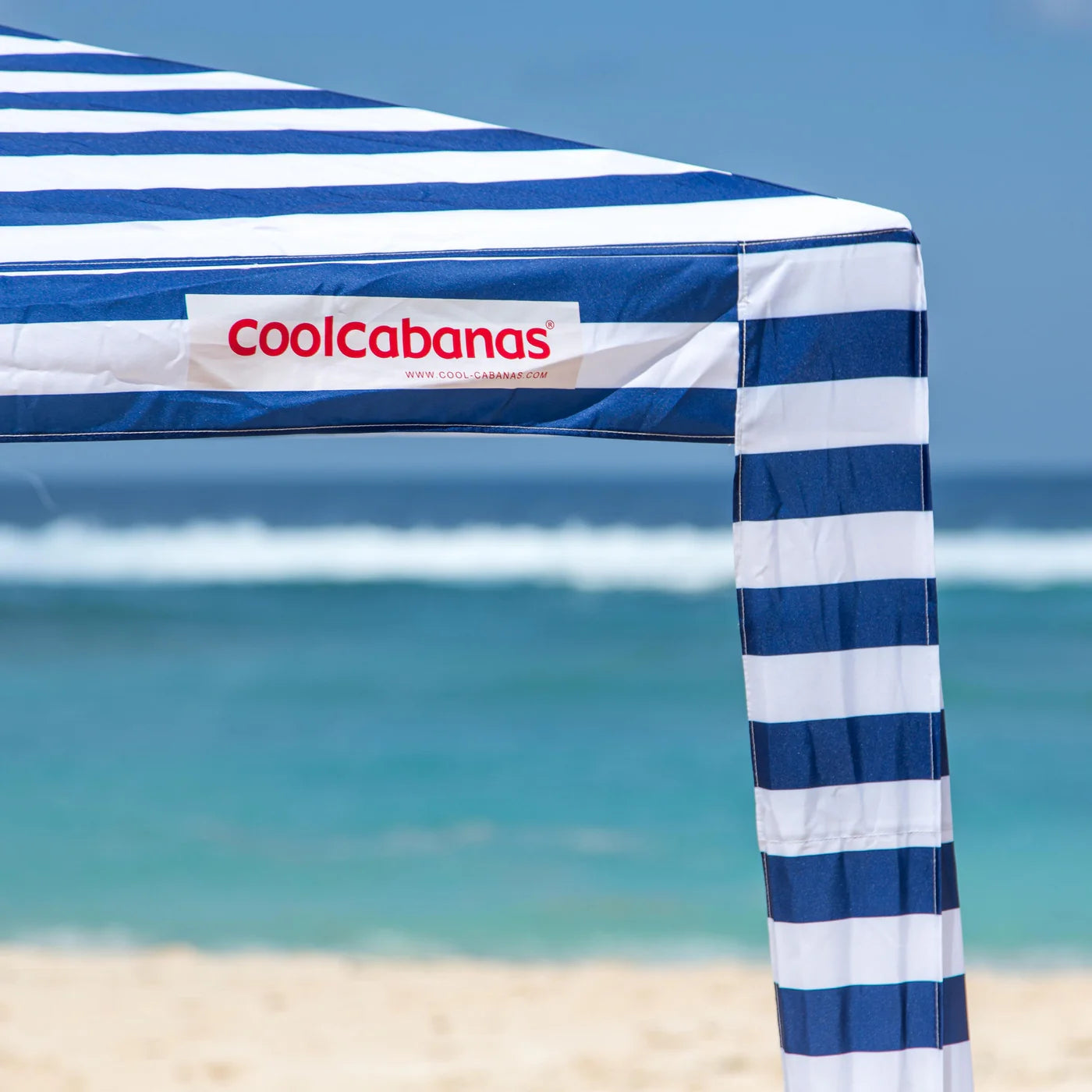 CoolCabanas Large 5.8㎡ Family Sun Shade | Beach Grass Pool Cover Folding Portable Shelter Shade AU