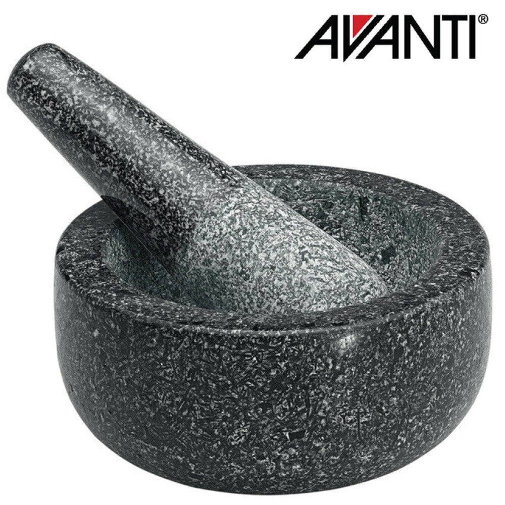 Avanti Resin Mortar Pestle Set Garlic Herb Spice Mixing Grinding Crusher Bowl Restaurant Grinder