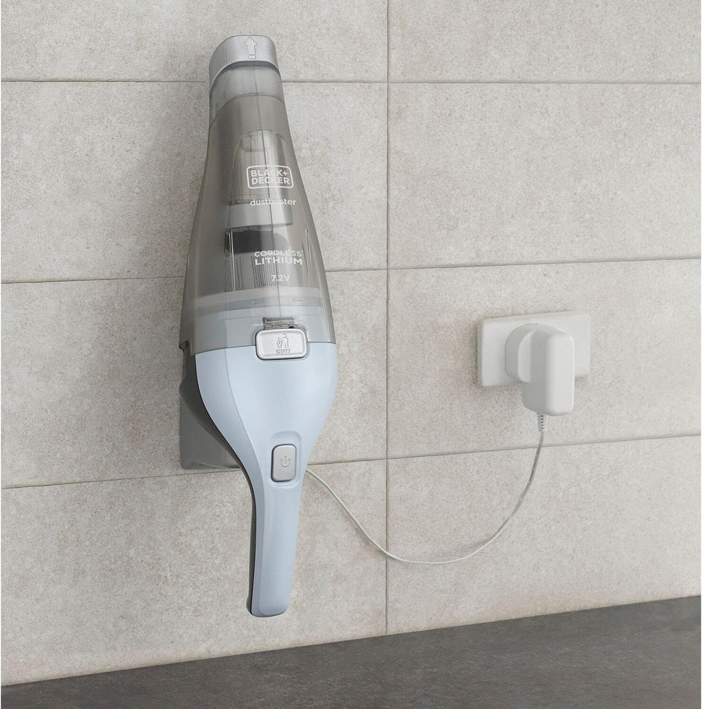 Black & Decker Cordless Handheld Car Vacuum Cleaner Portable Kitchen Vac 7.2V