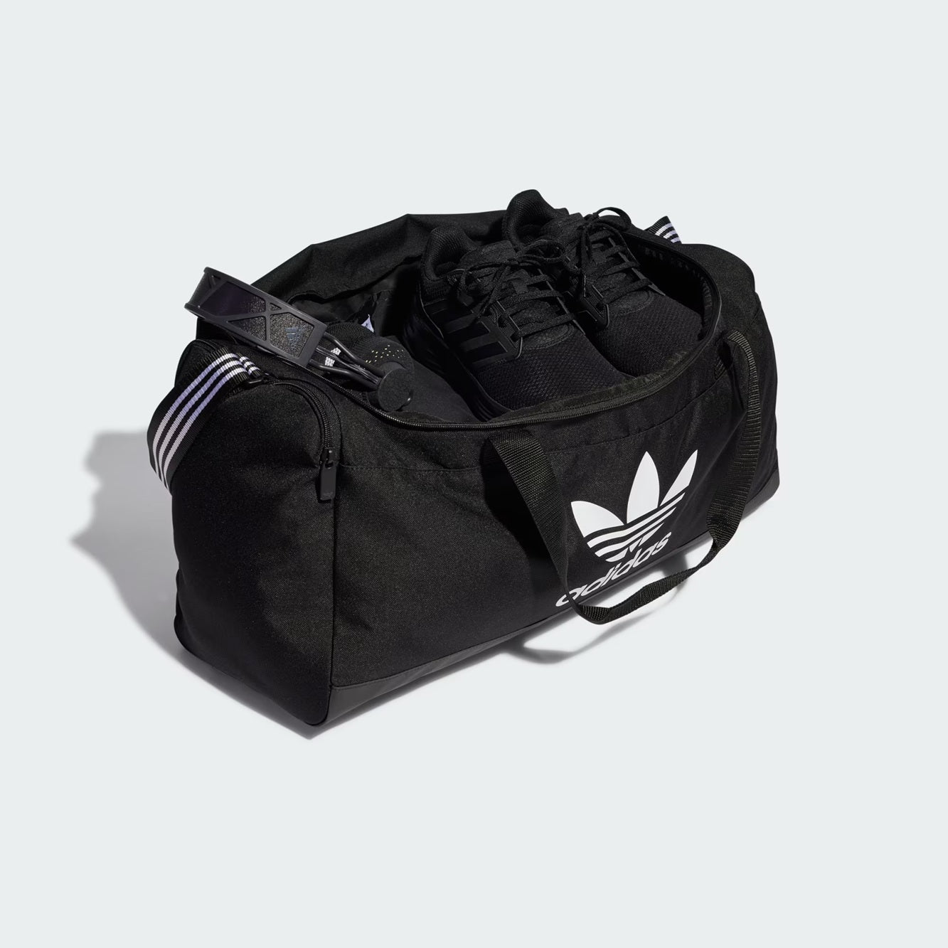 40L adidas Duffel Bag | Women's Black Side Shoulder Gym Workout Carry Bag