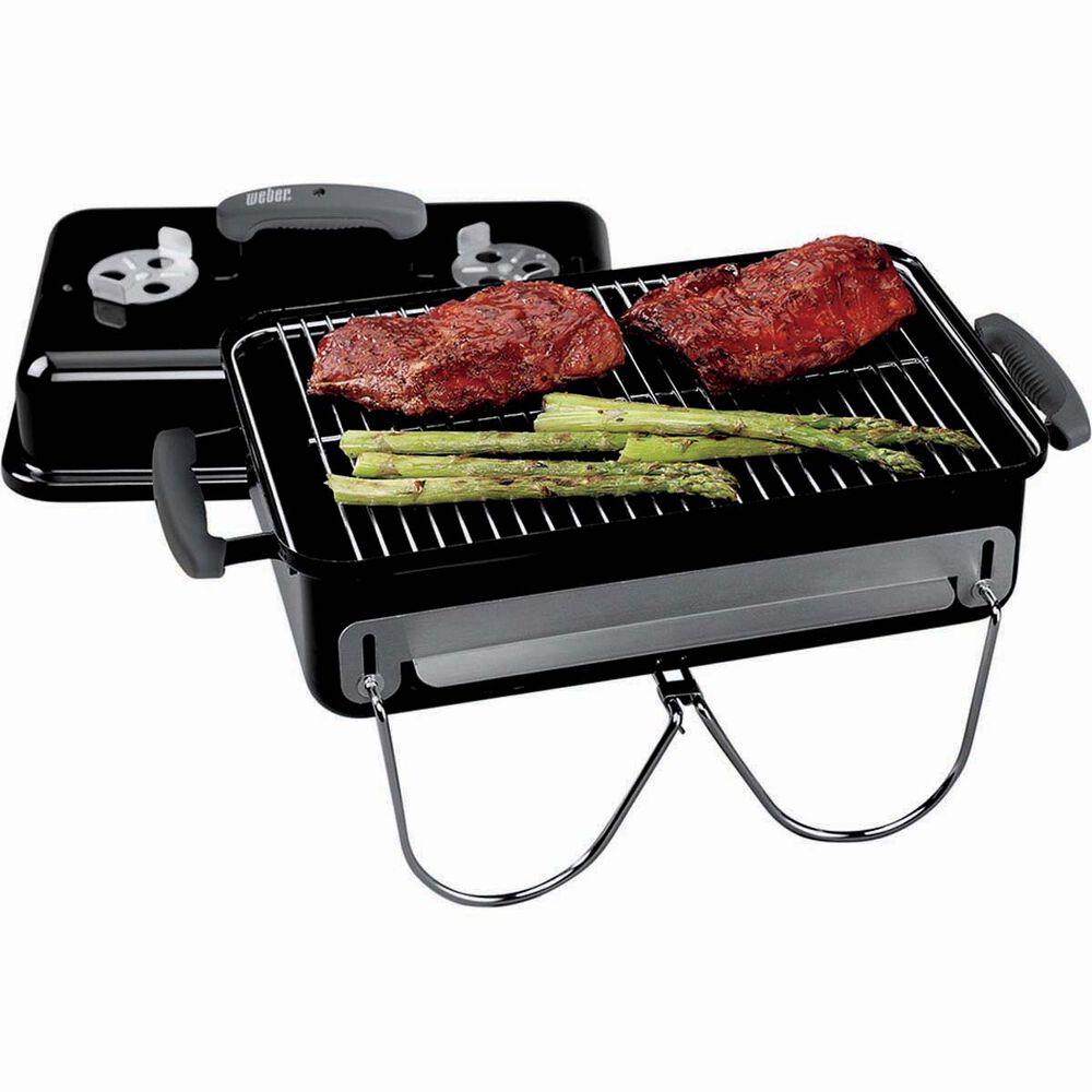 Portable Weber BBQ Camping Outdoor Charcoal Grill Hibachi Picnic Barbecue