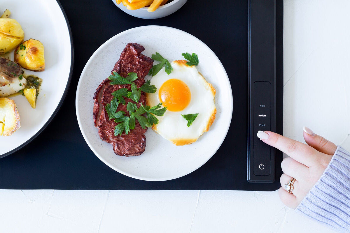 Electric Food Warming Mat | Foldable 3 Level Temperature Heating Mat Dough Portable Food Serving