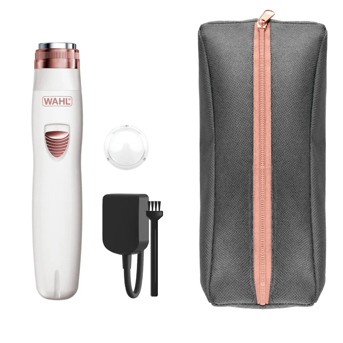 Wahl Facial Hair Remover, Compact Portable Cheek Lip Chin, Pain-Free Peach Fuzz and Fine Hair Removal