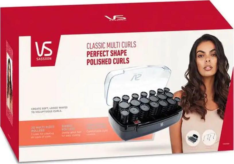 VS Sassoon Classic Salon Rollers Heated Hot Hair Curlers