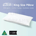 Large Microfibre Pillow 90cmx50cm AUS MADE 1000 GRAM Bedding Sleeping Decor