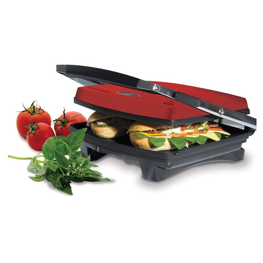 Russell Hobbs | 4-Slice Sandwich Press | Non-Stick Electric | Jaffle Toastie | Fast Heat | Non-Stick