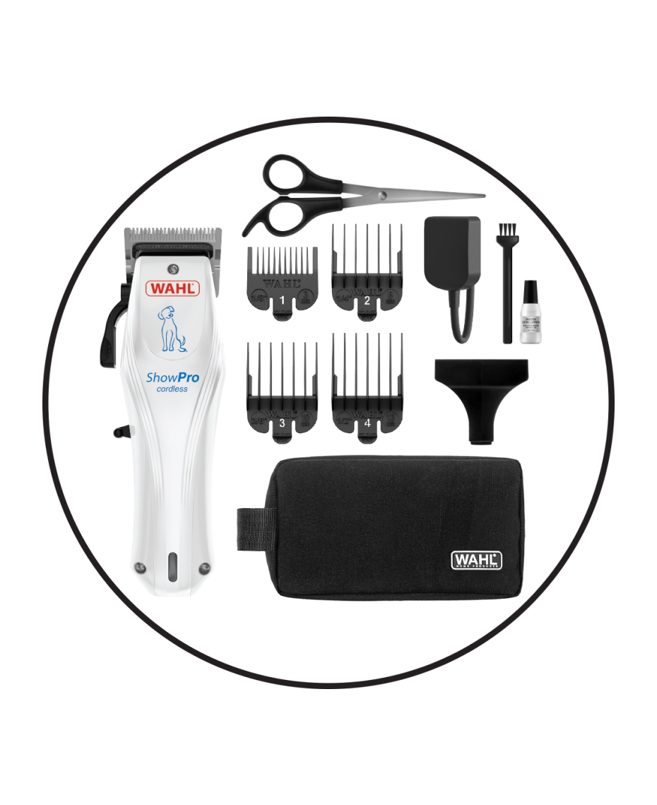 WAHL Cord/ Cordless Pet Dog Hair Clippers Electric Trimmers Shaver with Guides