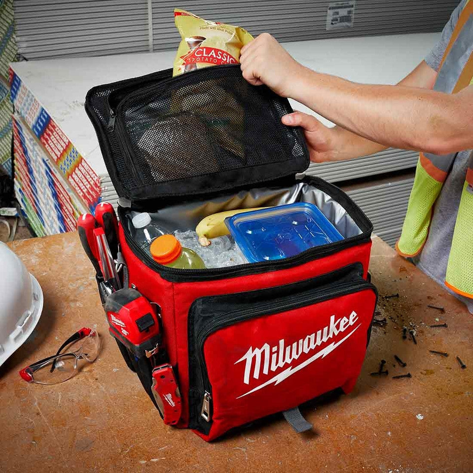 Milwaukee Jobsite Cooler Bag | Insulated Esky Box Portable Thermal Lunch Ice Bag | Contractor Picnic Bag