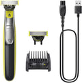 Philips Electric Beard Trimmer Men's Cordless Rechargeable Shaver with 5-in-1 Comb, Philips OneBlade