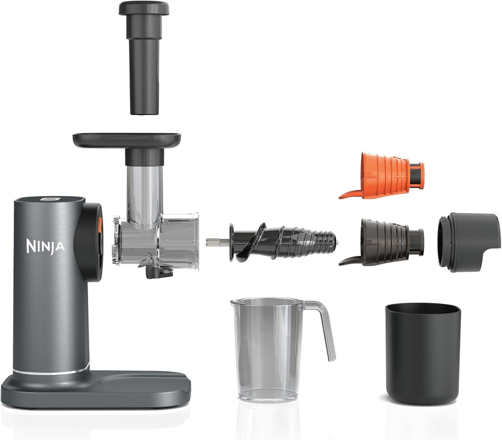Ninja Cold Press Electric Juicer, Home Kitchen Appliance Fruit Vegetable Juicing Machine