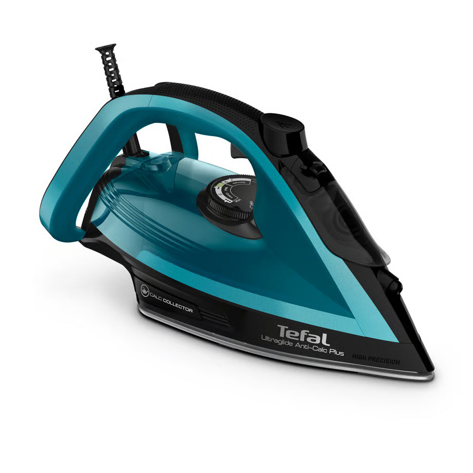 Tefal Steam Iron Anti-Calc 2400W Fast Heat-Up Garment Ironing Clothing Pant Dress Clothes Dressing Schoolwear